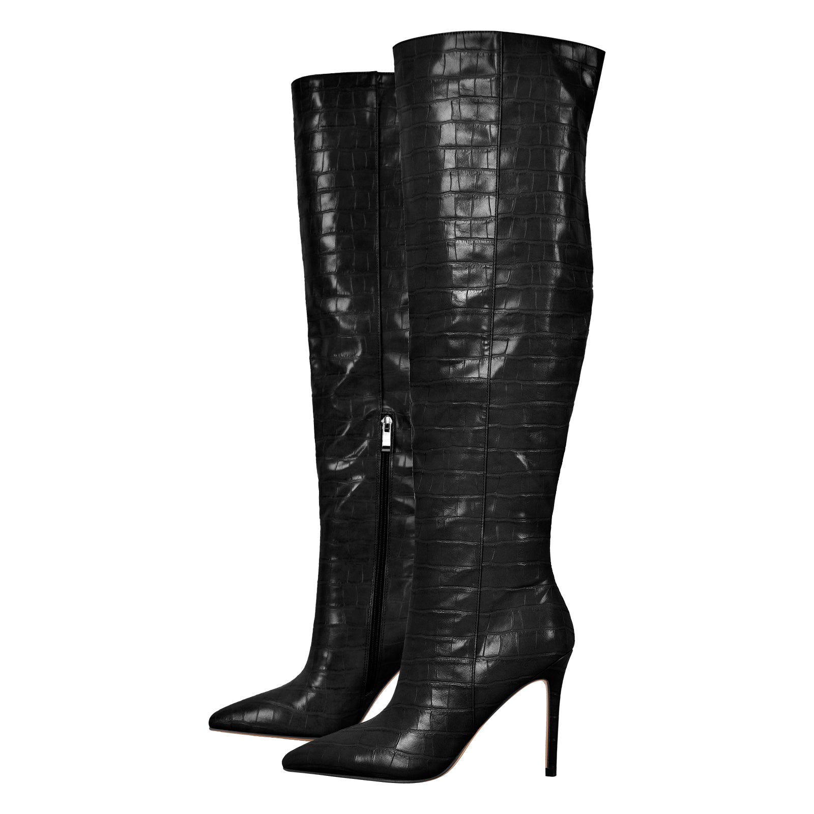 The Prague Stone Stiletto Boot main image 0
