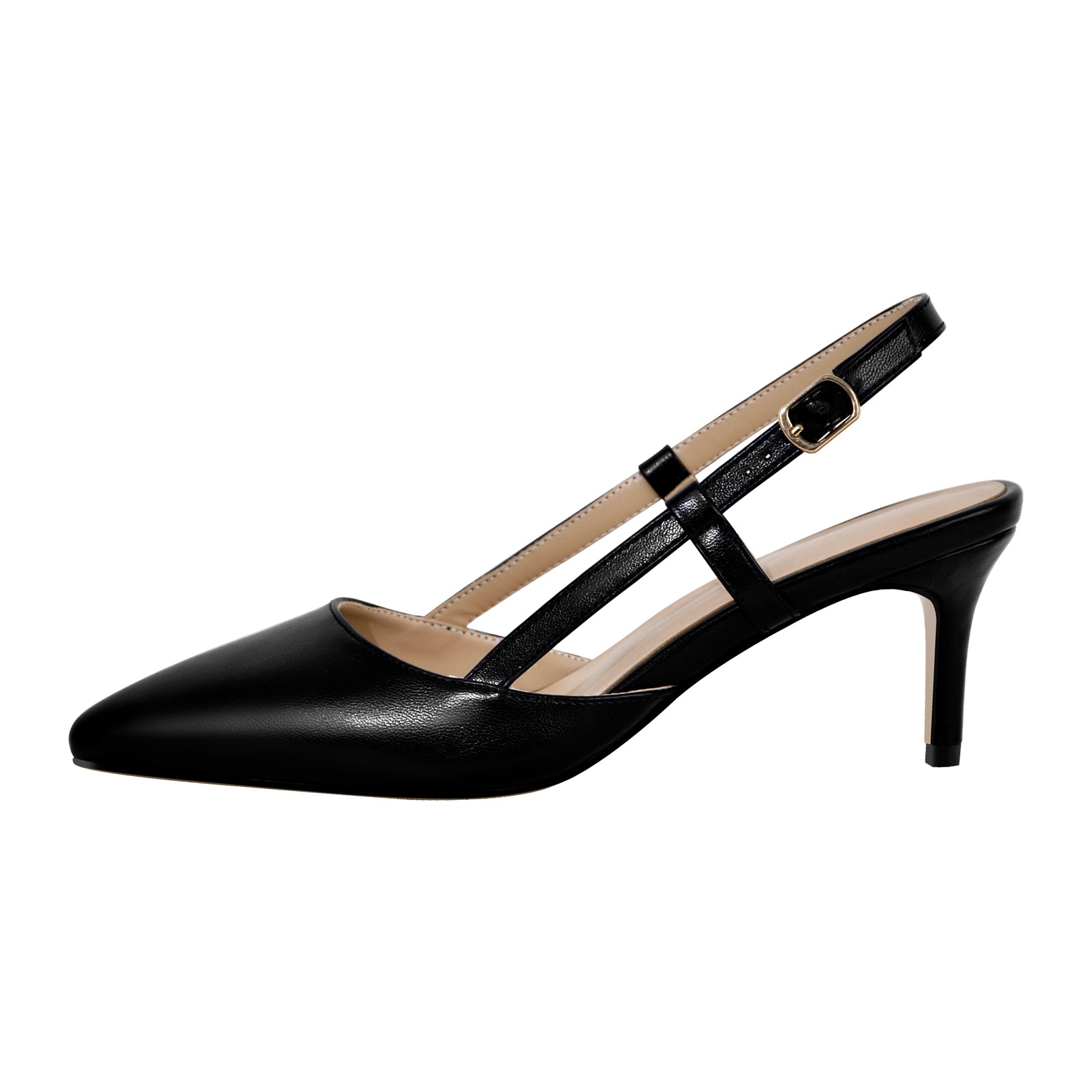 Point Toe Kitten Heels Pumps main image 1
