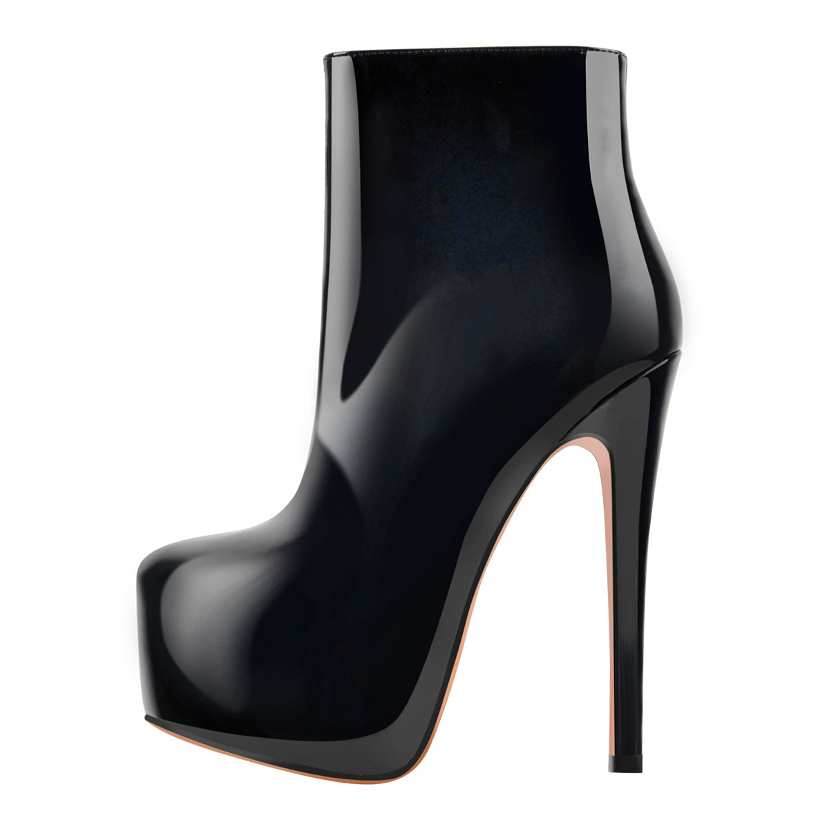 platform stiletto ankle boots