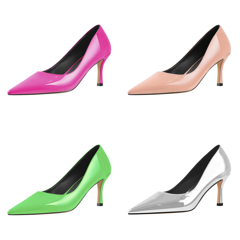 Onlymaker Pumps Colorful 3 inches Heels
