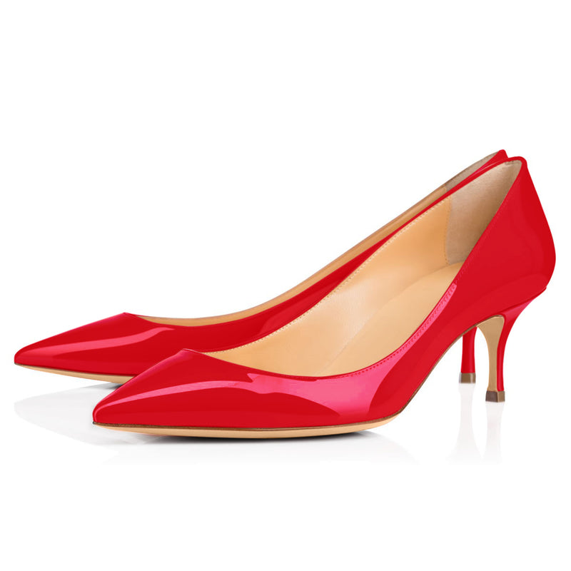 Onlymaker Pumps Red 2.5 inches Heels
