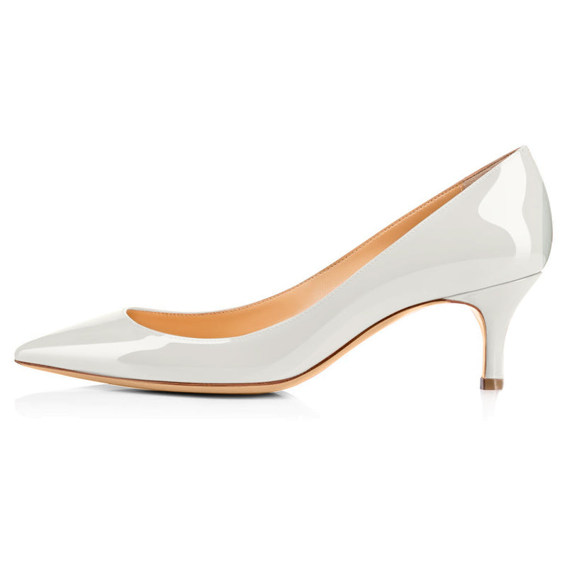 Onlymaker Pumps White 2.5 inches Heels
