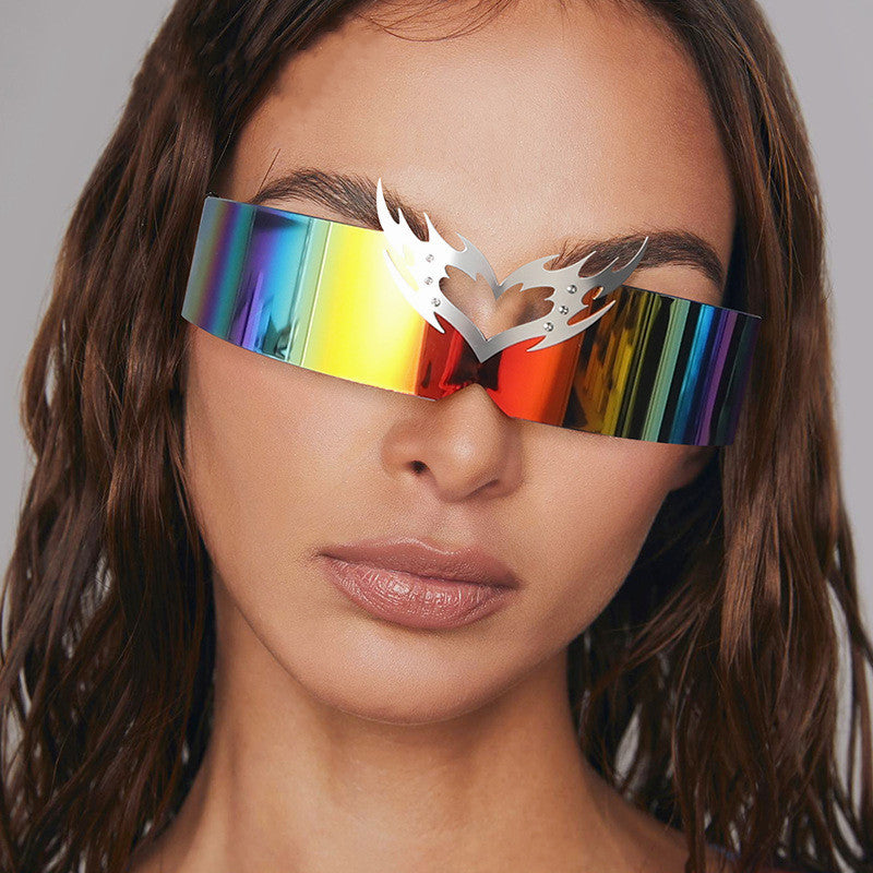 Rimless Colored Sunglasses