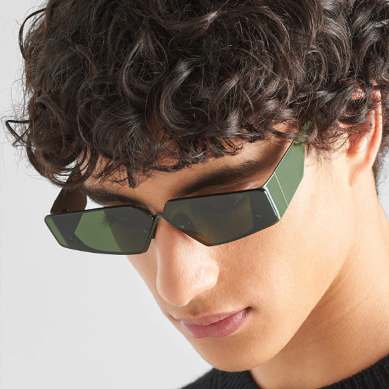 Y2K Fashion Rimless Sunglasses