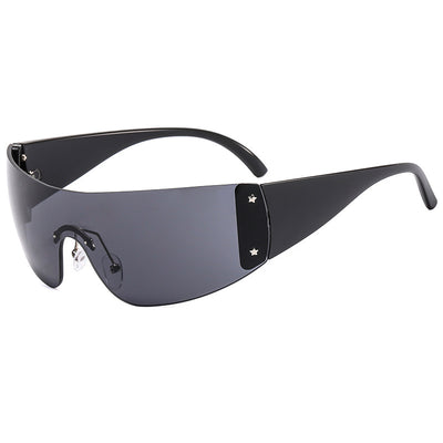 Rimless Riding Sunglasses