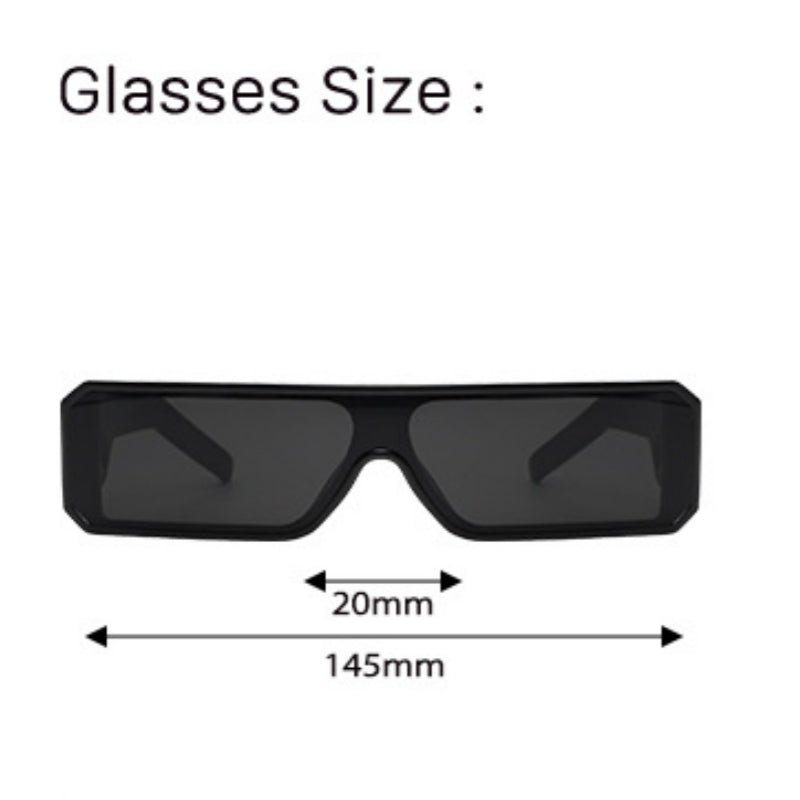 Rectangular Rim Sunglasses