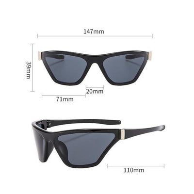 Y2K Fashion Cycling Sunglasses