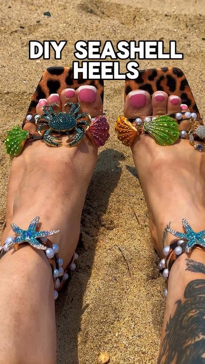 Bling Starfish Shoe Ornament