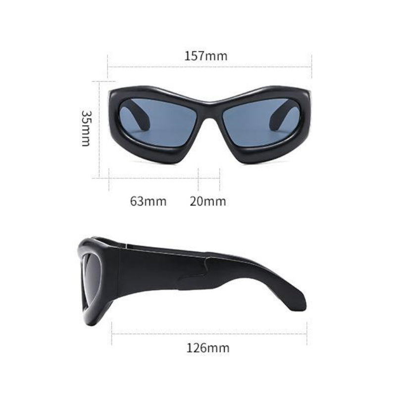 Thick Frame Punk Sunglasses