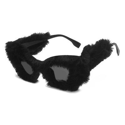Y2K Fashion Feather Sunglasses