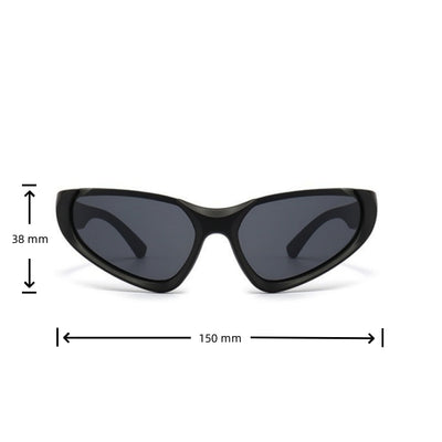 Semi-rimless Cycling Sunglasses