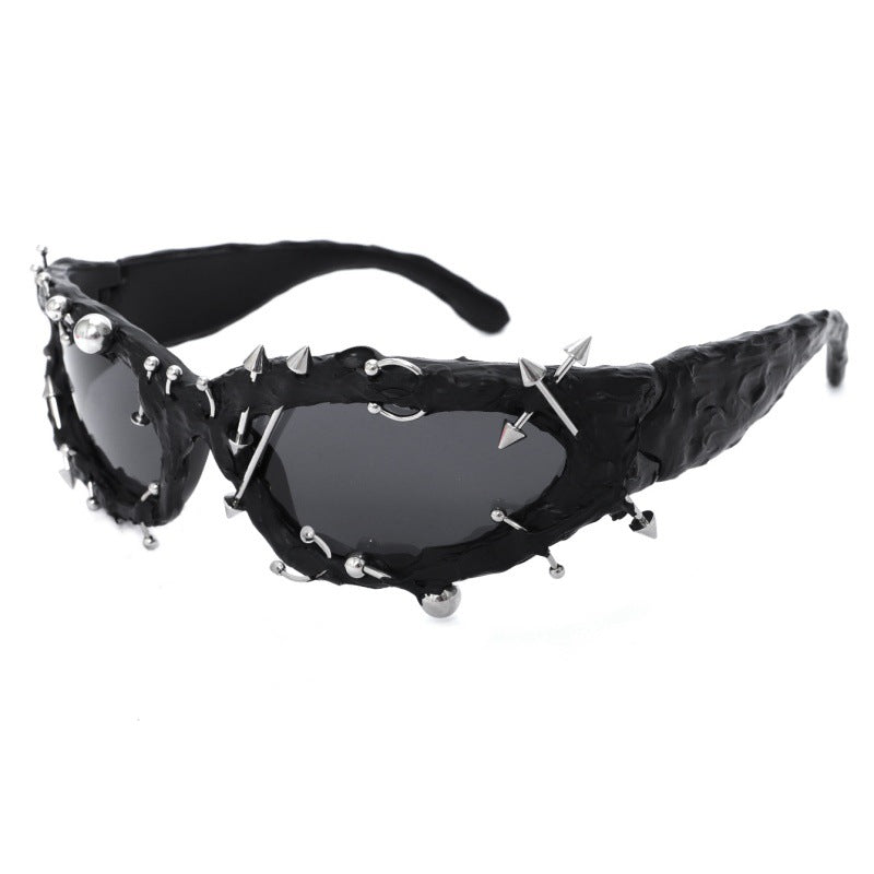 Rivet Gothic Punk Sunglasses
