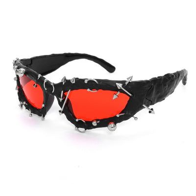 Rivet Gothic Punk Sunglasses