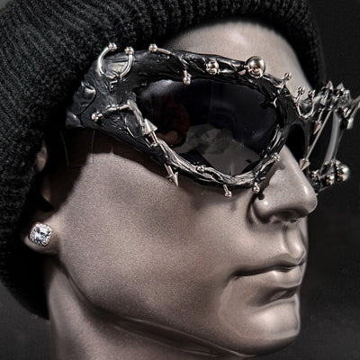Rivet Gothic Punk Sunglasses
