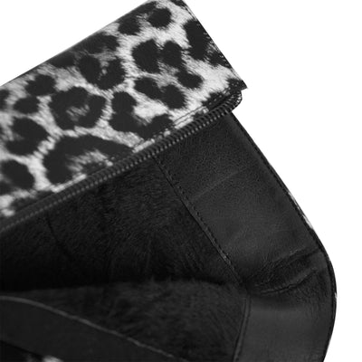 Leopard Platform Stiletto Ankle Boots