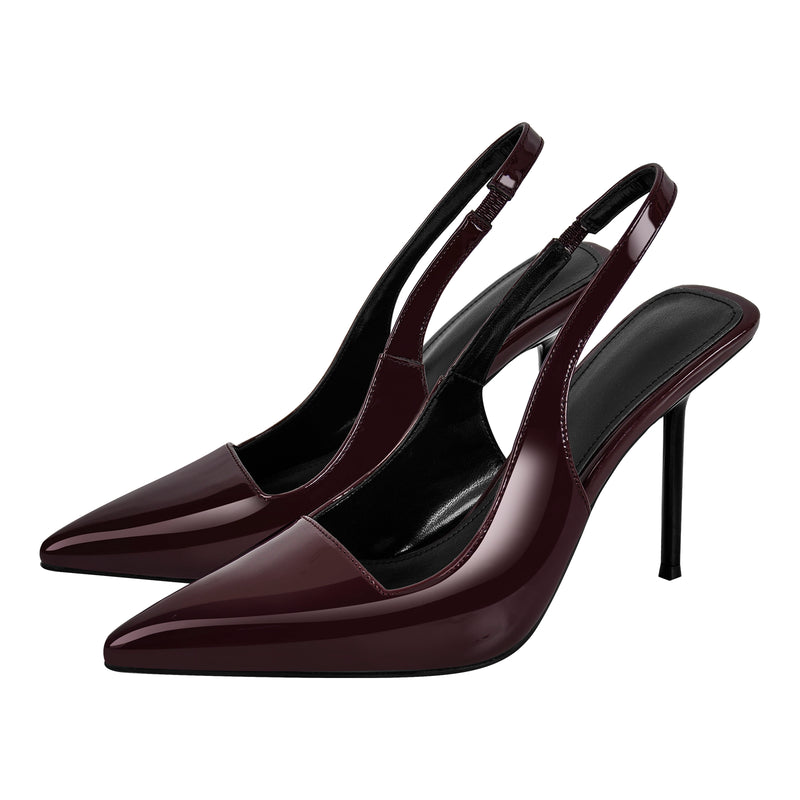 Pointed Toe Stiletto Slingback High Heels Onlymaker pointed-toe-stiletto-slingback-high-heels-onlymaker
