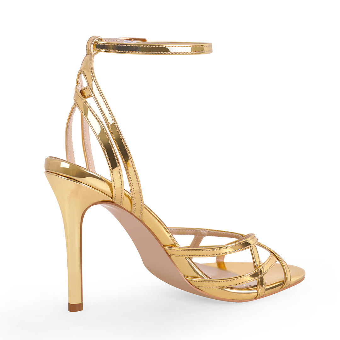 YELLO / PIXIE VIPER PLATFORM SANDALS