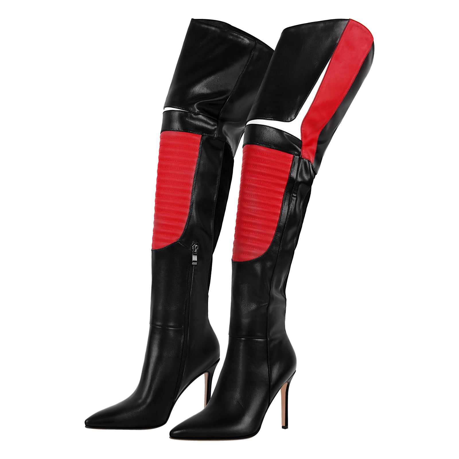 stiletto over knee boots