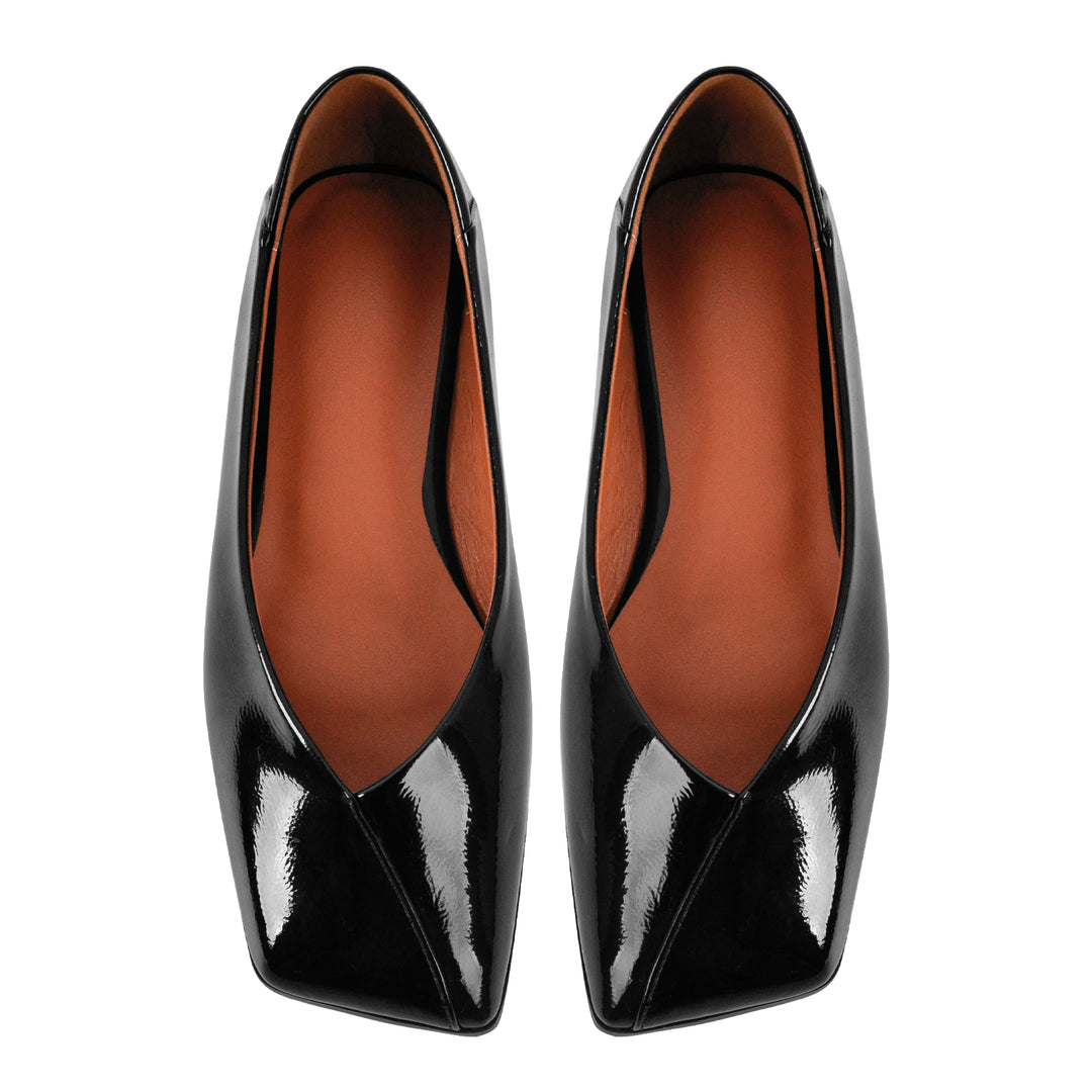 Square Toe Slip-on Flats – Onlymaker