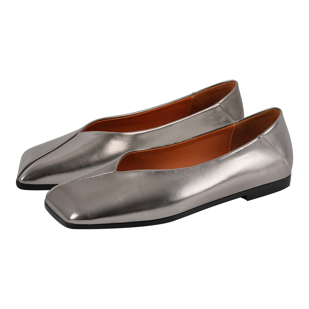 Square Toe Slip-on Flats – Onlymaker