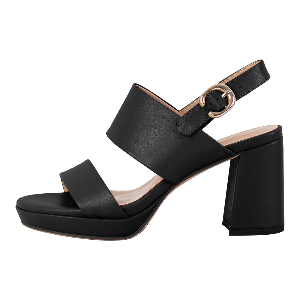 Platform Buckle Strap Chunky Heel Sandals – Onlymaker