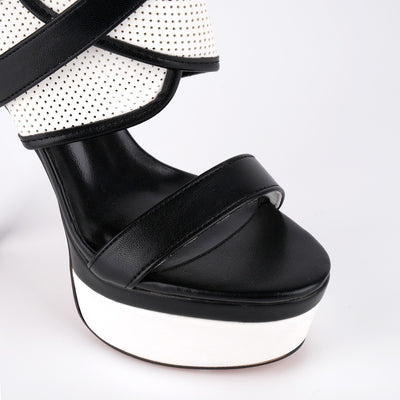 Platform Buckle Strap High Heel Sandals