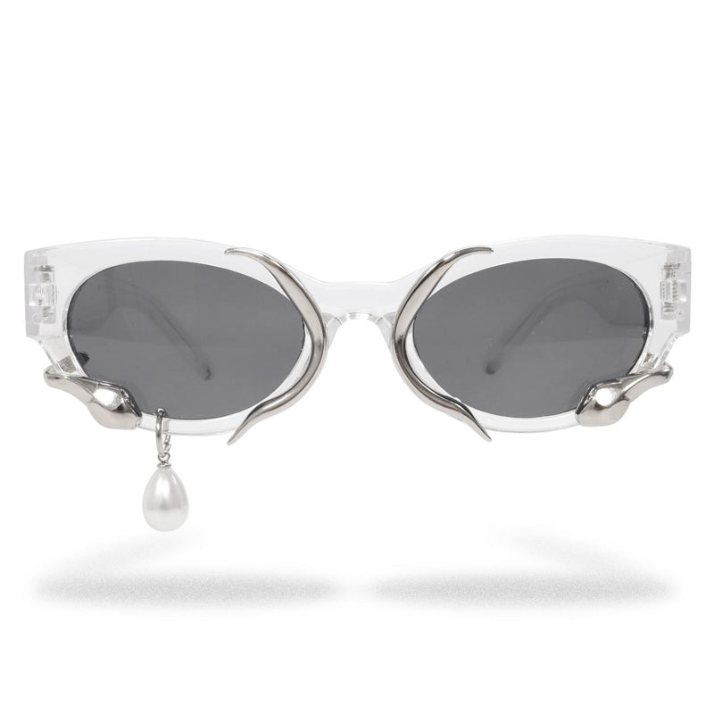 Pearl Pendant Cat Eye Sunglasses