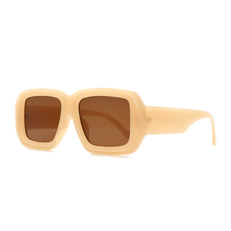 Square Shape Wide Rim Sunglasses