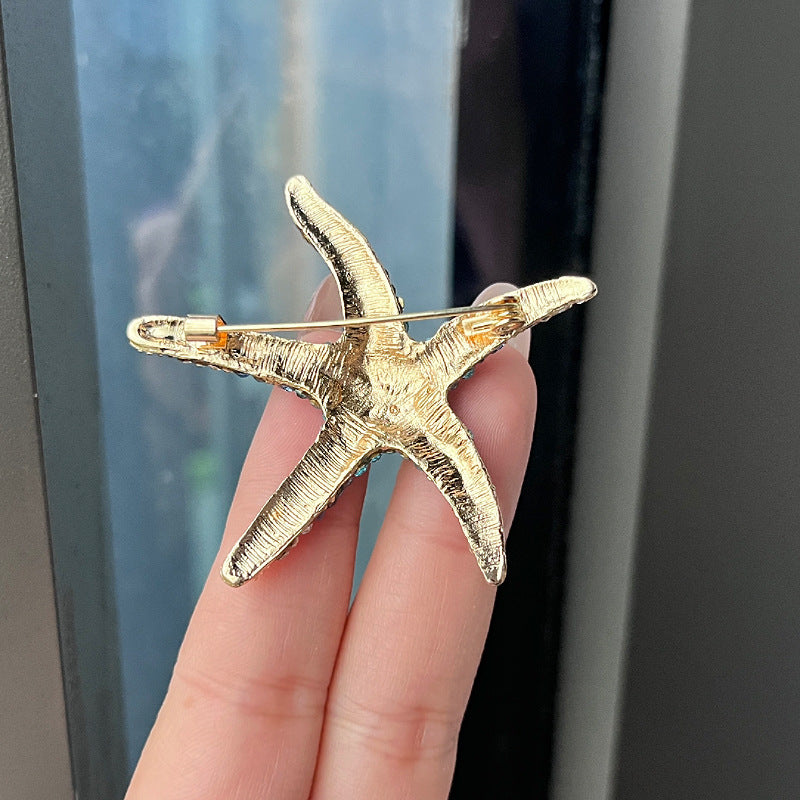 Bling Starfish Shoe Ornament