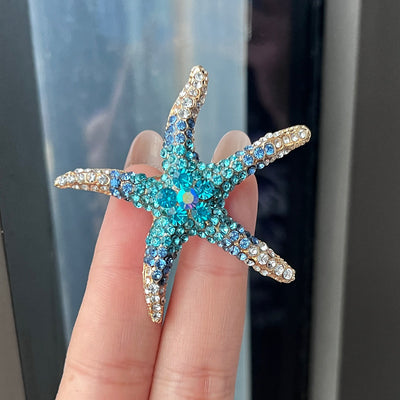 Bling Starfish Shoe Ornament