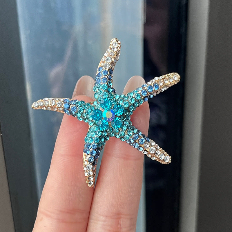 Bling Starfish Shoe Ornament