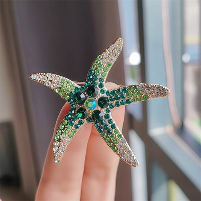 Bling Starfish Shoe Ornament