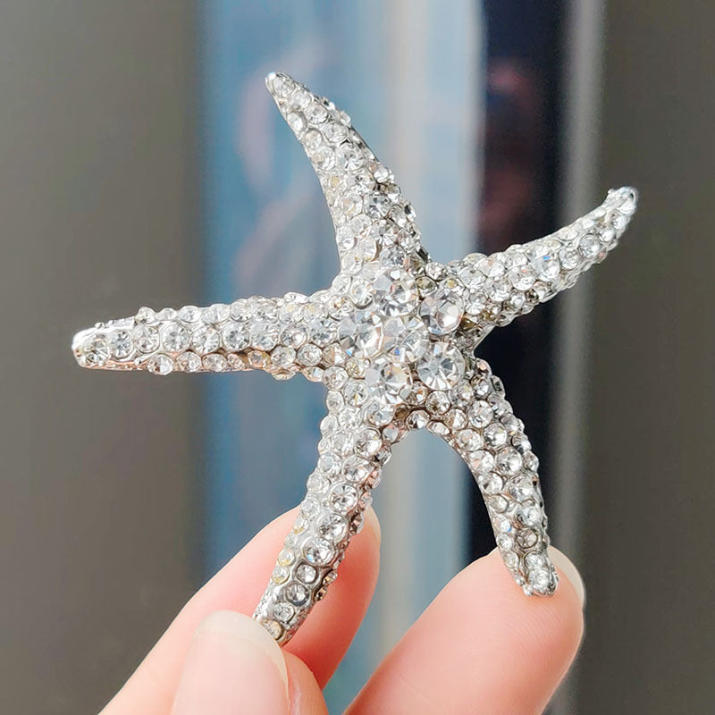 Bling Starfish Shoe Ornament