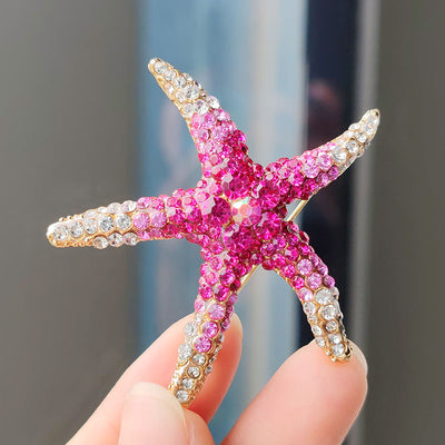 Bling Starfish Shoe Ornament