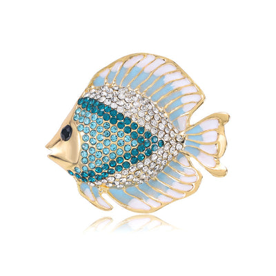 Rhinestone Sea Life Shoe Ornament