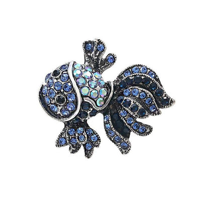 Rhinestone Sea Life Shoe Ornament