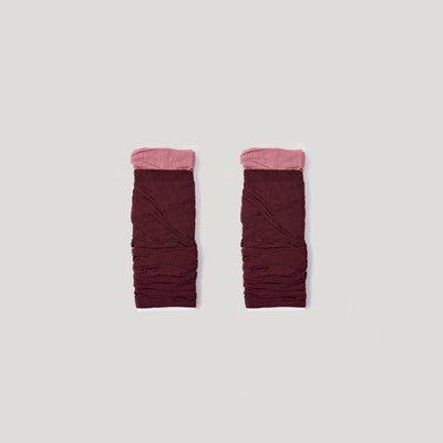 Ballet Color-Blocked Knee High Socks