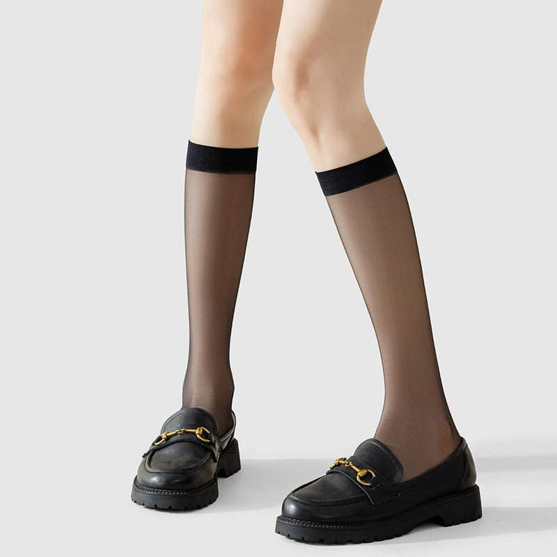Black Sheer Socks