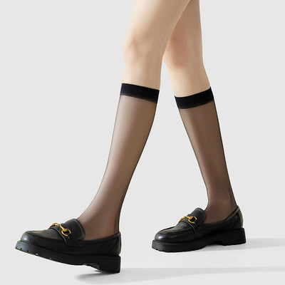 Black Sheer Socks