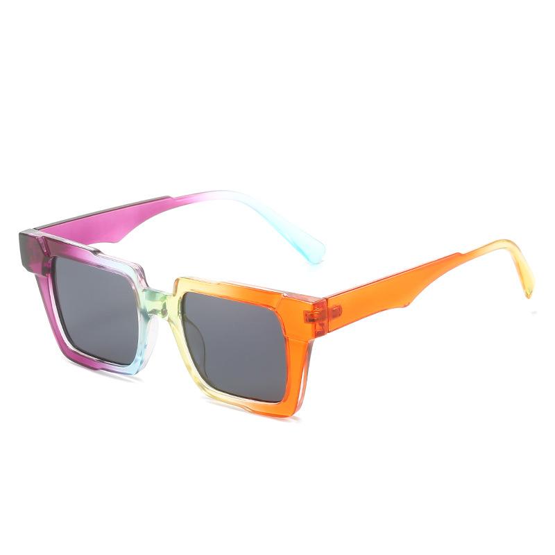 Square Shape Multicolor Sunglasses