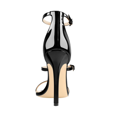 Ankle Strap Stiletto Open Toe Sandals – Onlymaker