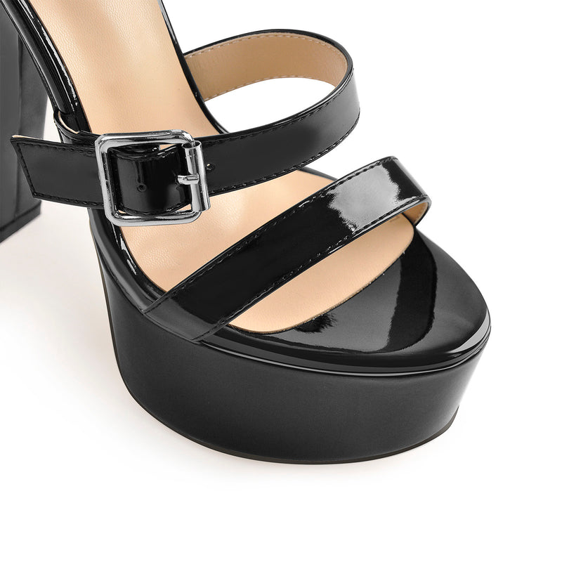 Onlymaker Sandals Platform Chunky High Heels