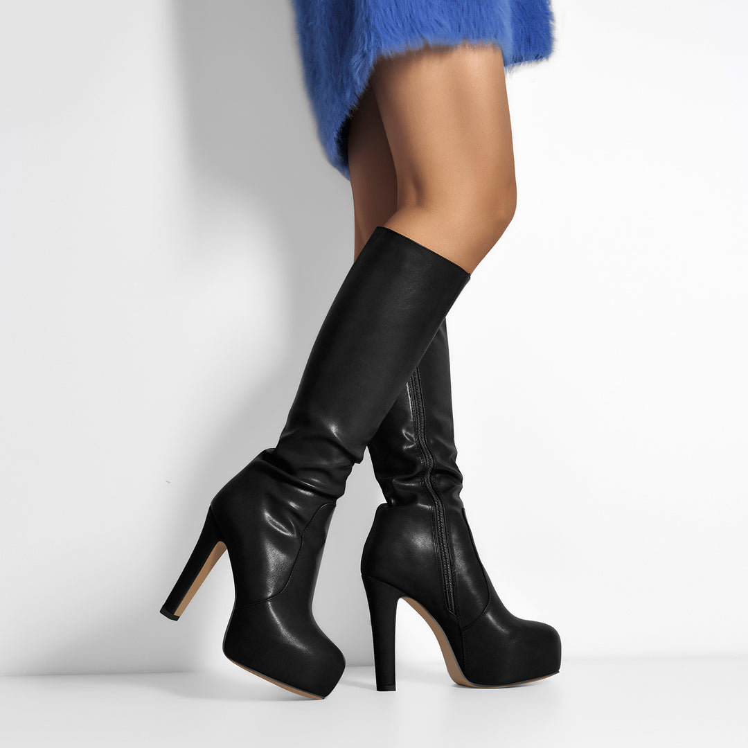 High Quality Thigh High Boots - Halvern By Privileged Shoes Ltd
