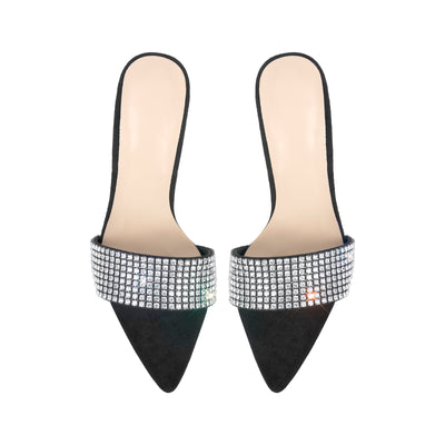 Rhinestone Stilettos High Heel Sandals