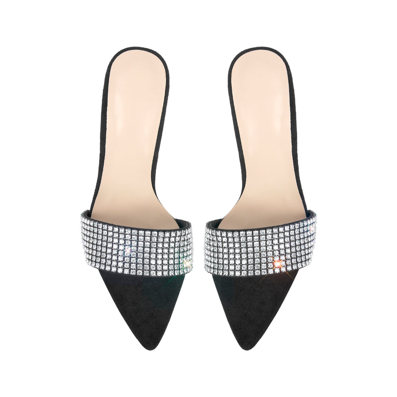 Rhinestone Stilettos High Heel Sandals