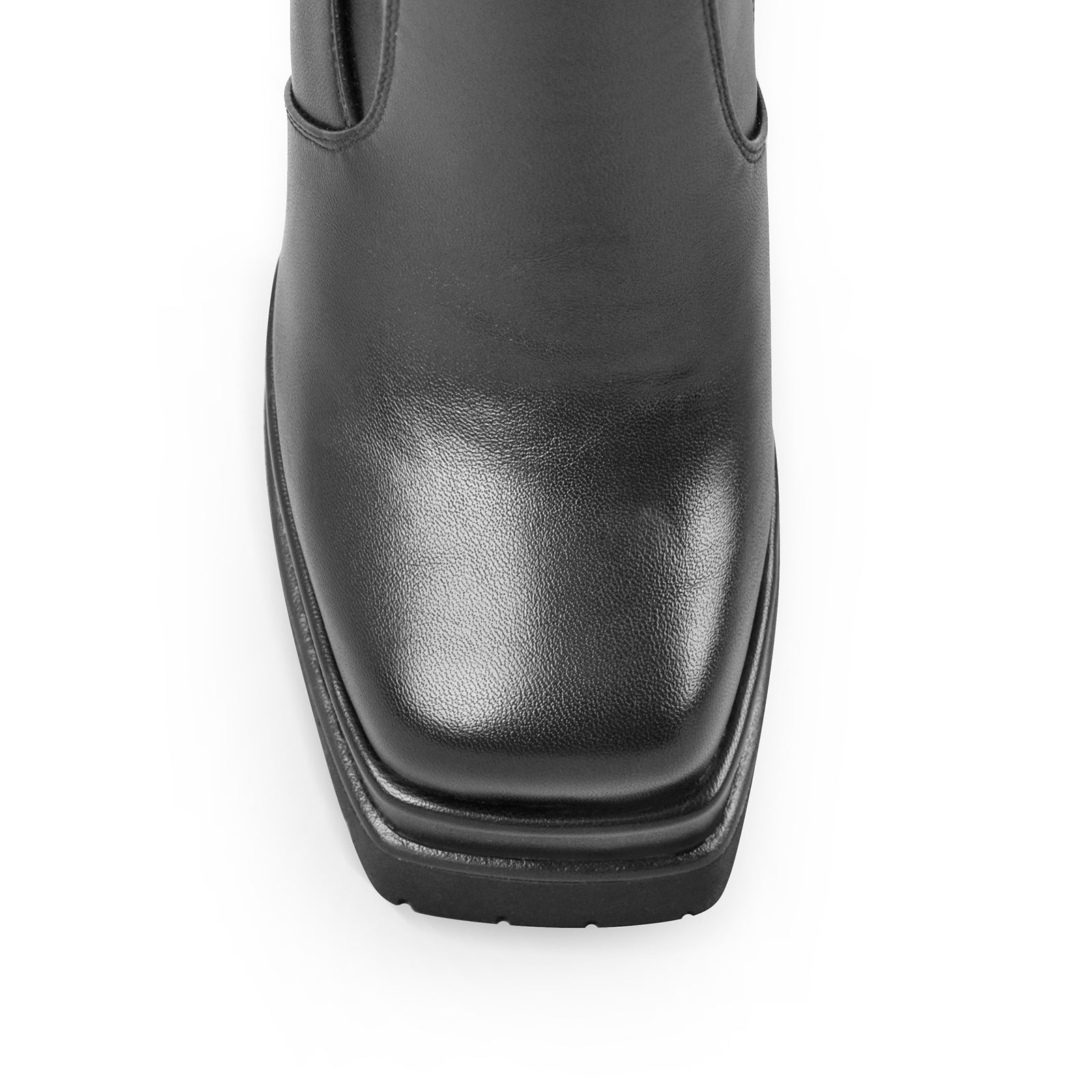 Double Platform Zipper Chunky Heel Ankle Boots – Onlymaker