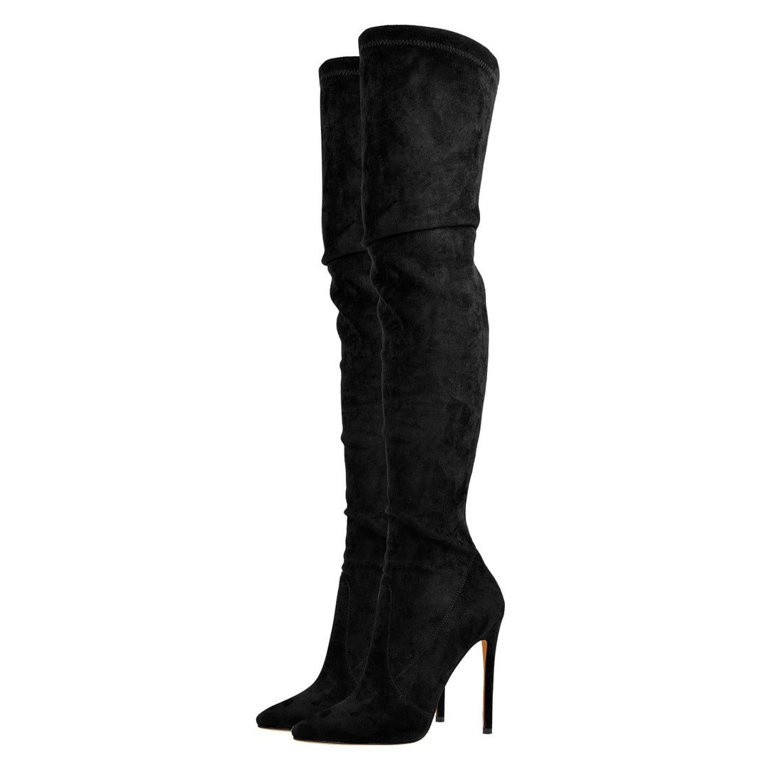 Bottines Femme Mamz'elle Gatine Velours Kaki Bottines Femme Mamz'elle Gatine Velours Kaki