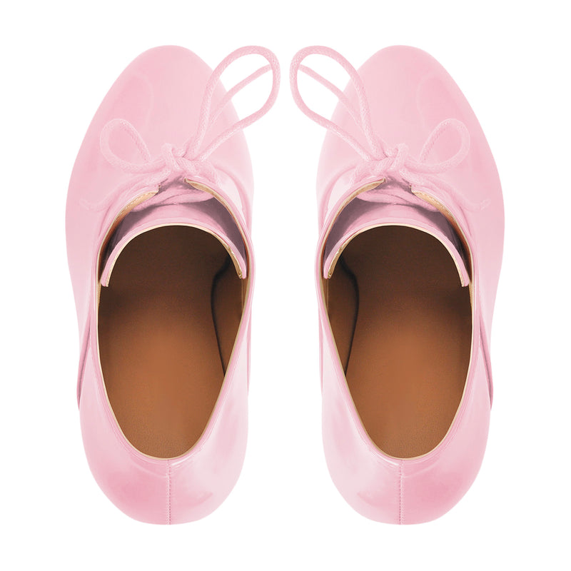 Pink Platform Lace-up Stiletto Ankle Boots â Onlymaker